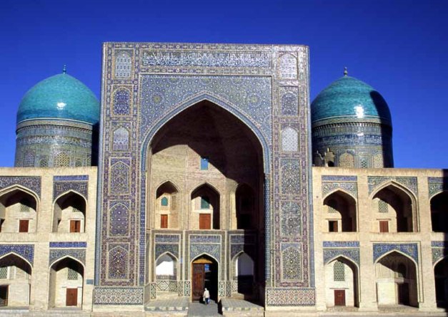 View of Mir-i-Arab Madressa, Bukhara